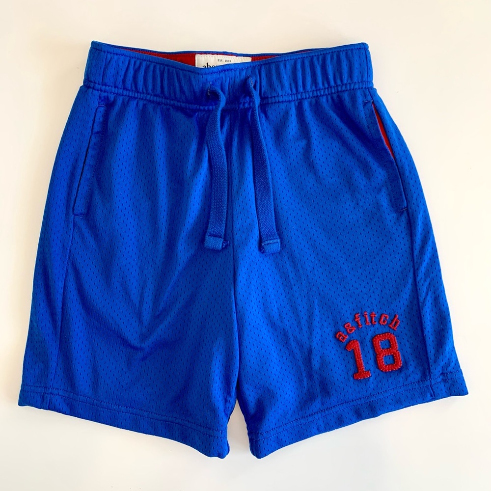 Abercrombie Kids Boys pull on elastic shorts mesh basketball shorts